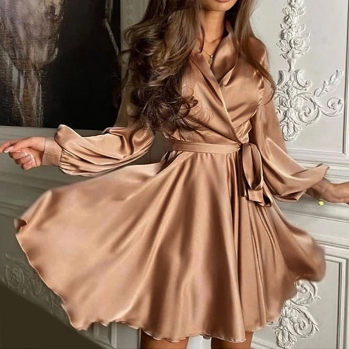 Midi Jurk Sascha Satin