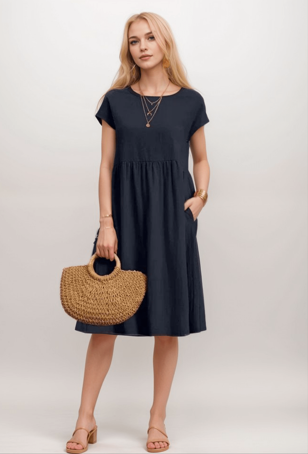 Midi Jurk Casual