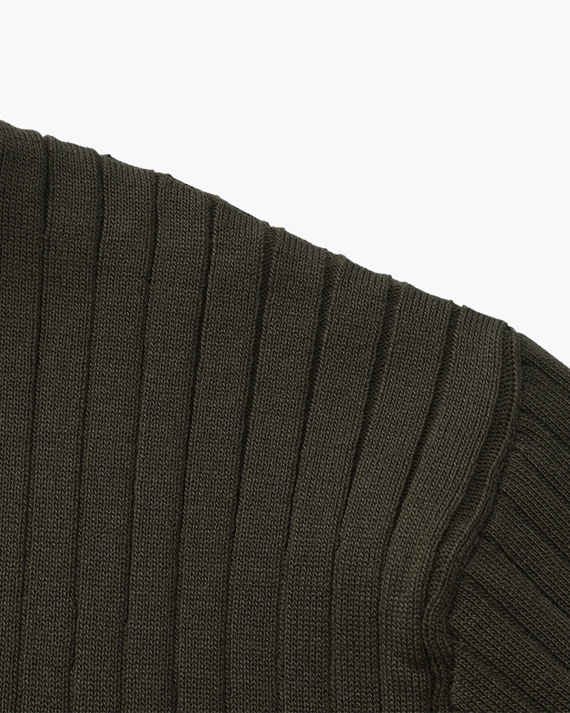 Christian | Heren Korte Mouw Fijn Ribtricot Polo-Shirt