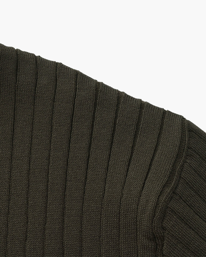 Christian | Heren Korte Mouw Fijn Ribtricot Polo-Shirt