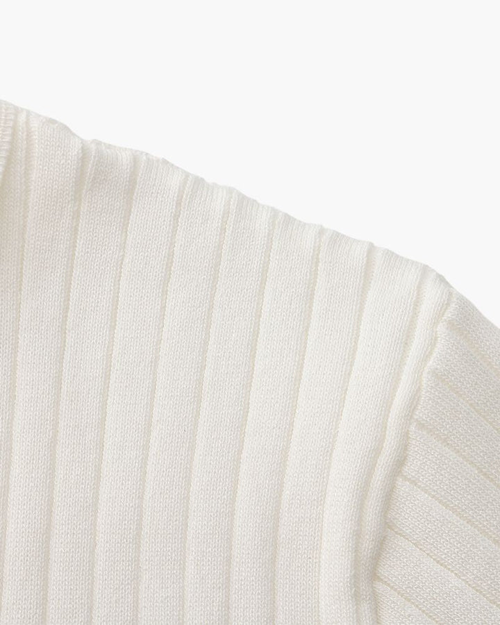 Christian | Heren Korte Mouw Fijn Ribtricot Polo-Shirt