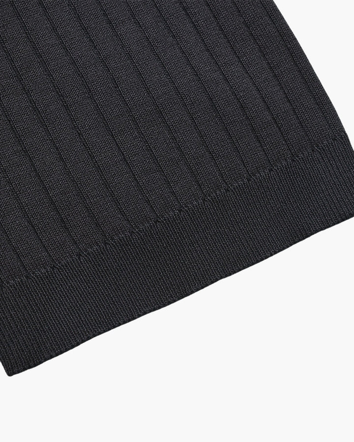 Christian | Heren Korte Mouw Fijn Ribtricot Polo-Shirt