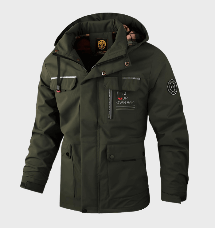 Getailleerde Heren Winterjas