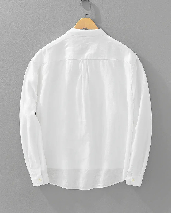 Heren Casual Overhemd Comfort Fit Lange Mouw