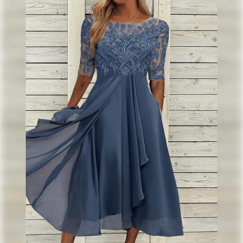 Maxi Jurk Colourfull Elegance