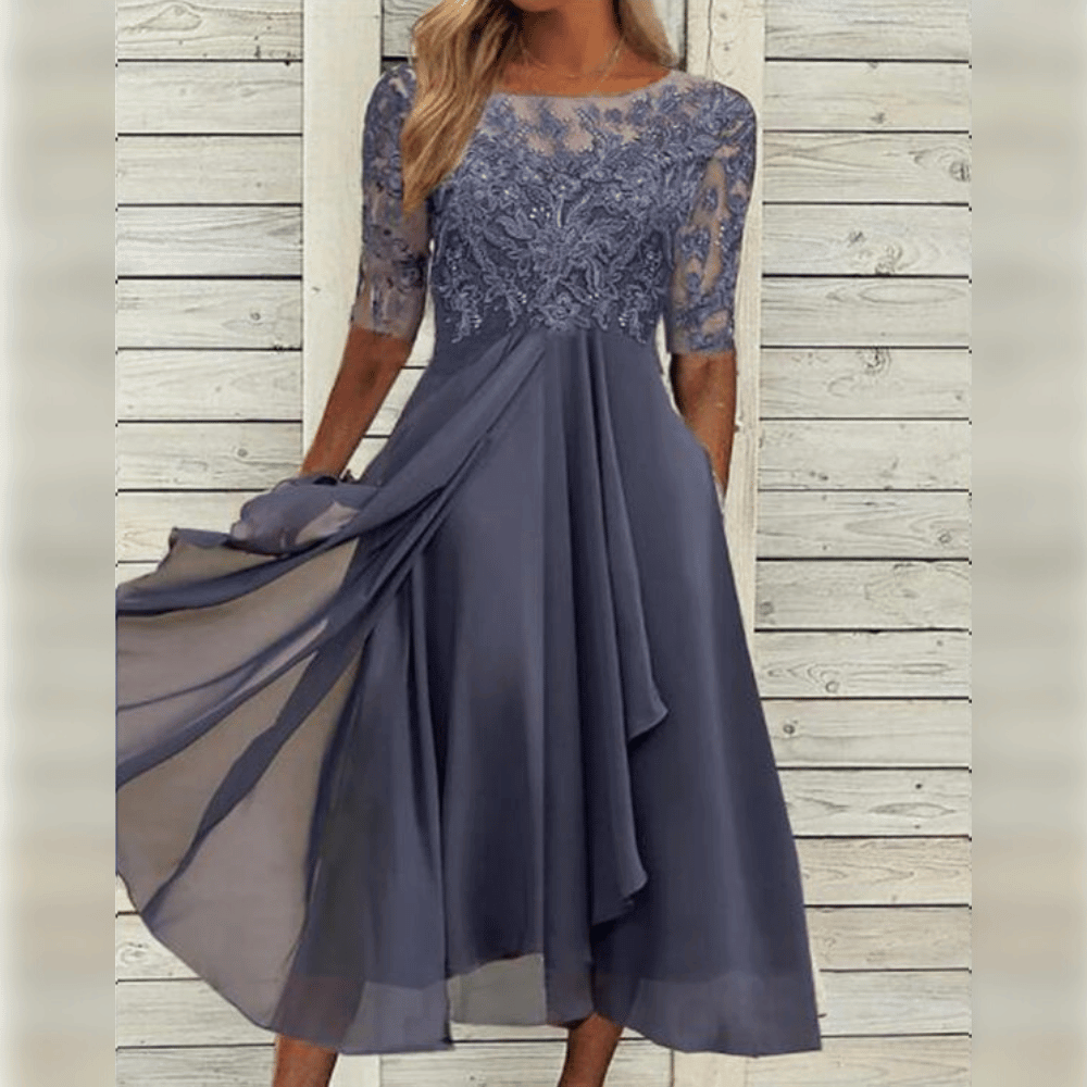 Maxi Jurk Colourfull Elegance