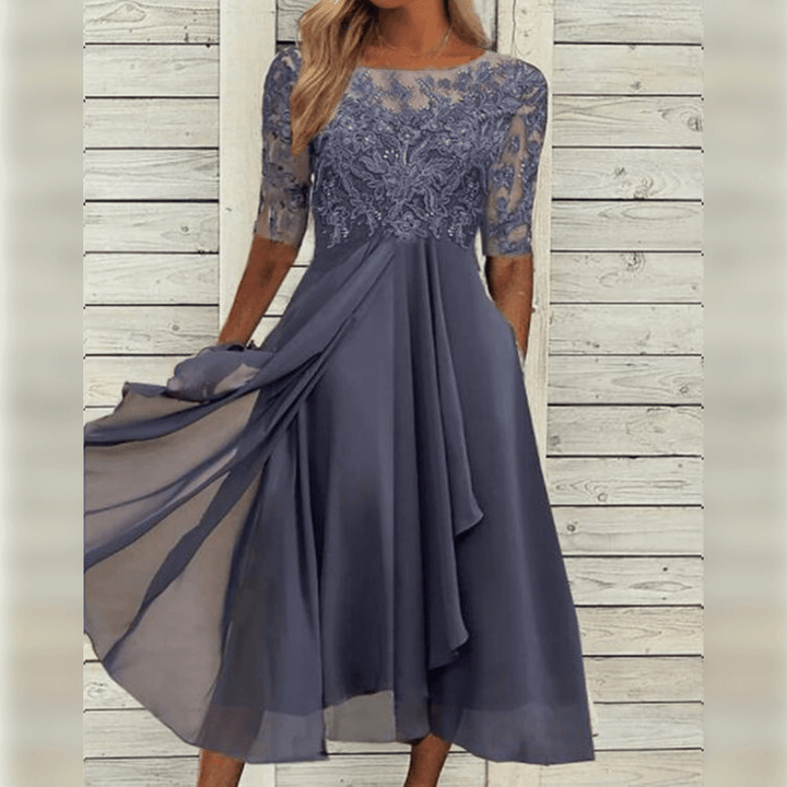 Maxi Jurk Colourfull Elegance