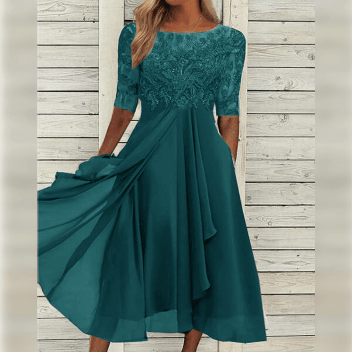 Maxi Jurk Colourfull Elegance
