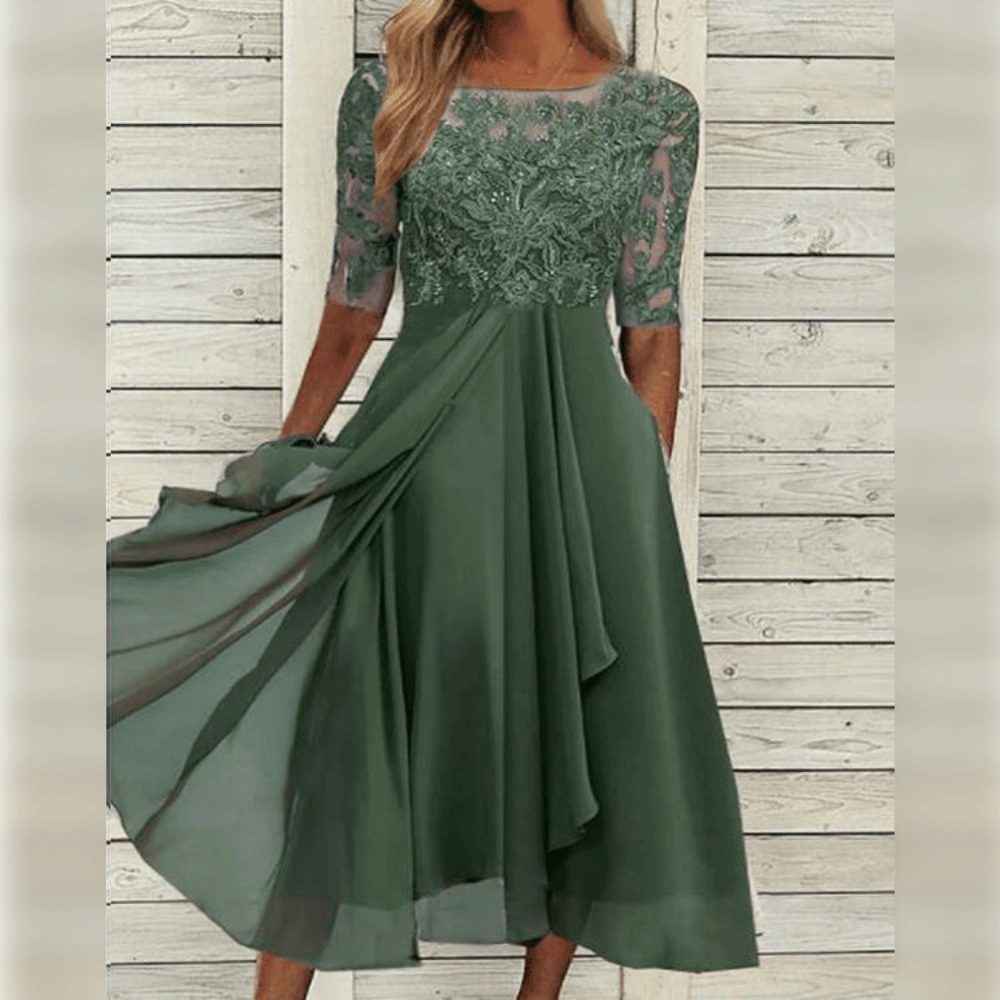 Maxi Jurk Colourfull Elegance