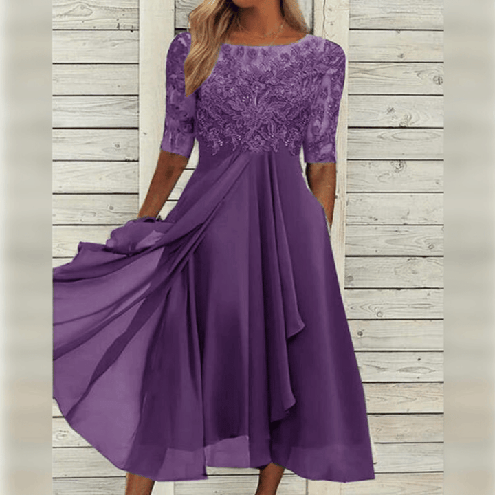 Maxi Jurk Colourfull Elegance
