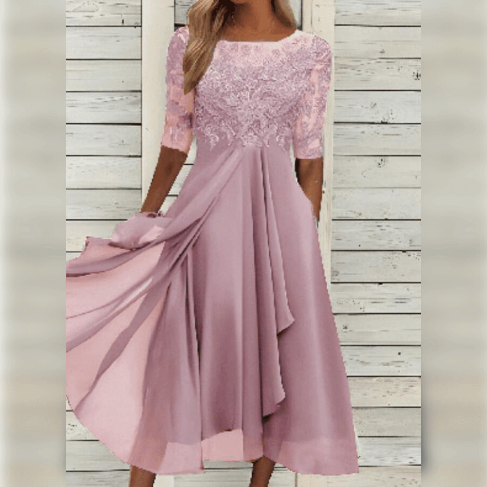 Maxi Jurk Colourfull Elegance