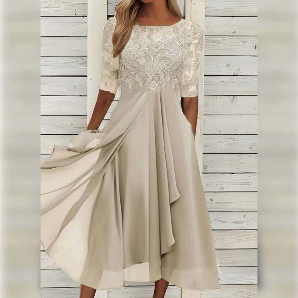 Maxi Jurk Colourfull Elegance