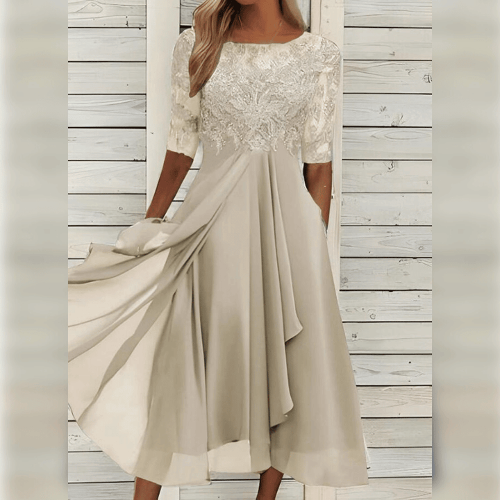 Maxi Jurk Colourfull Elegance