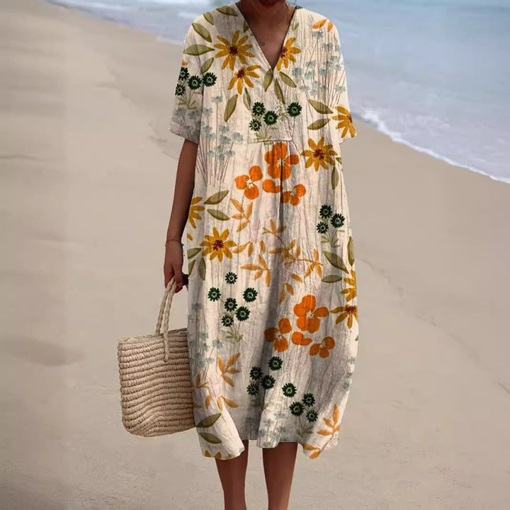 Maxi Jurk Zomer Bloemen