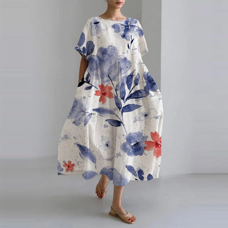 Maxi Zomerjurk Fleur