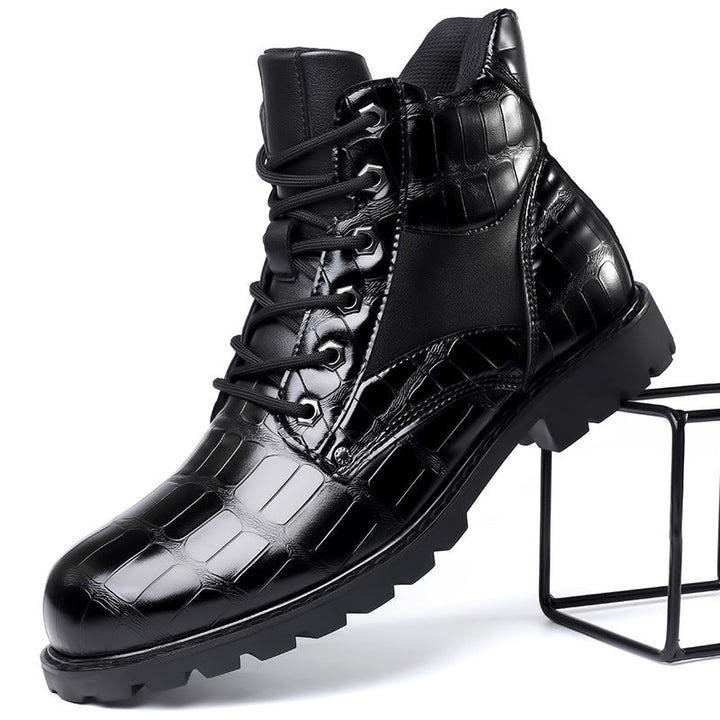 Buster | Croco Detail Stiefelette