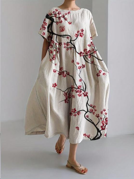 Maxi Zomerjurk Fleur