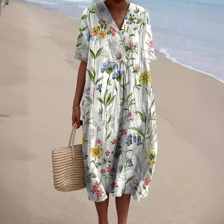 Maxi Jurk Zomer Bloemen
