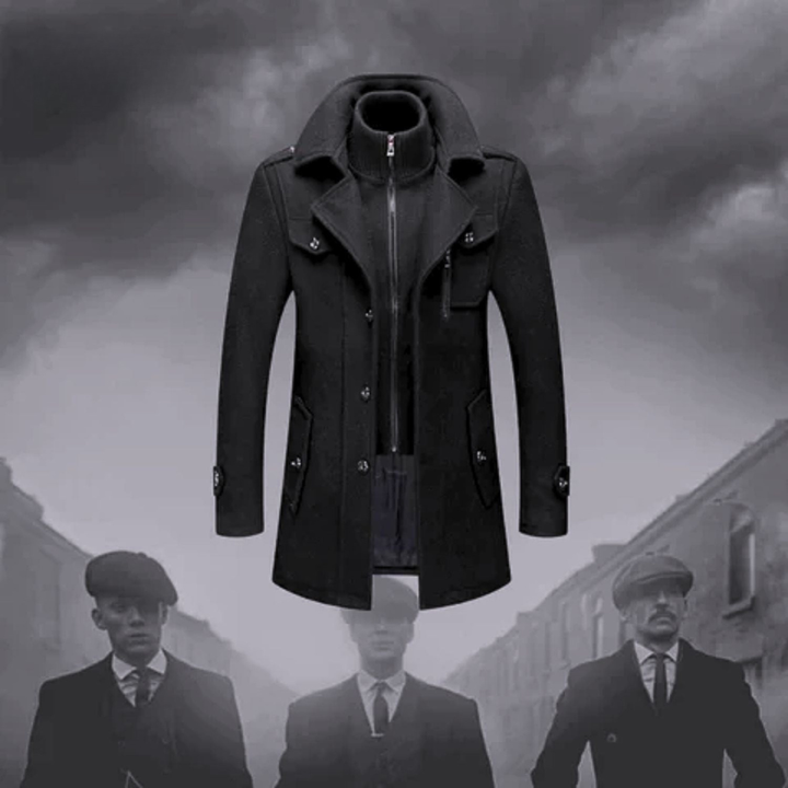 Stijlvolle Peaky Blinders Winterjas