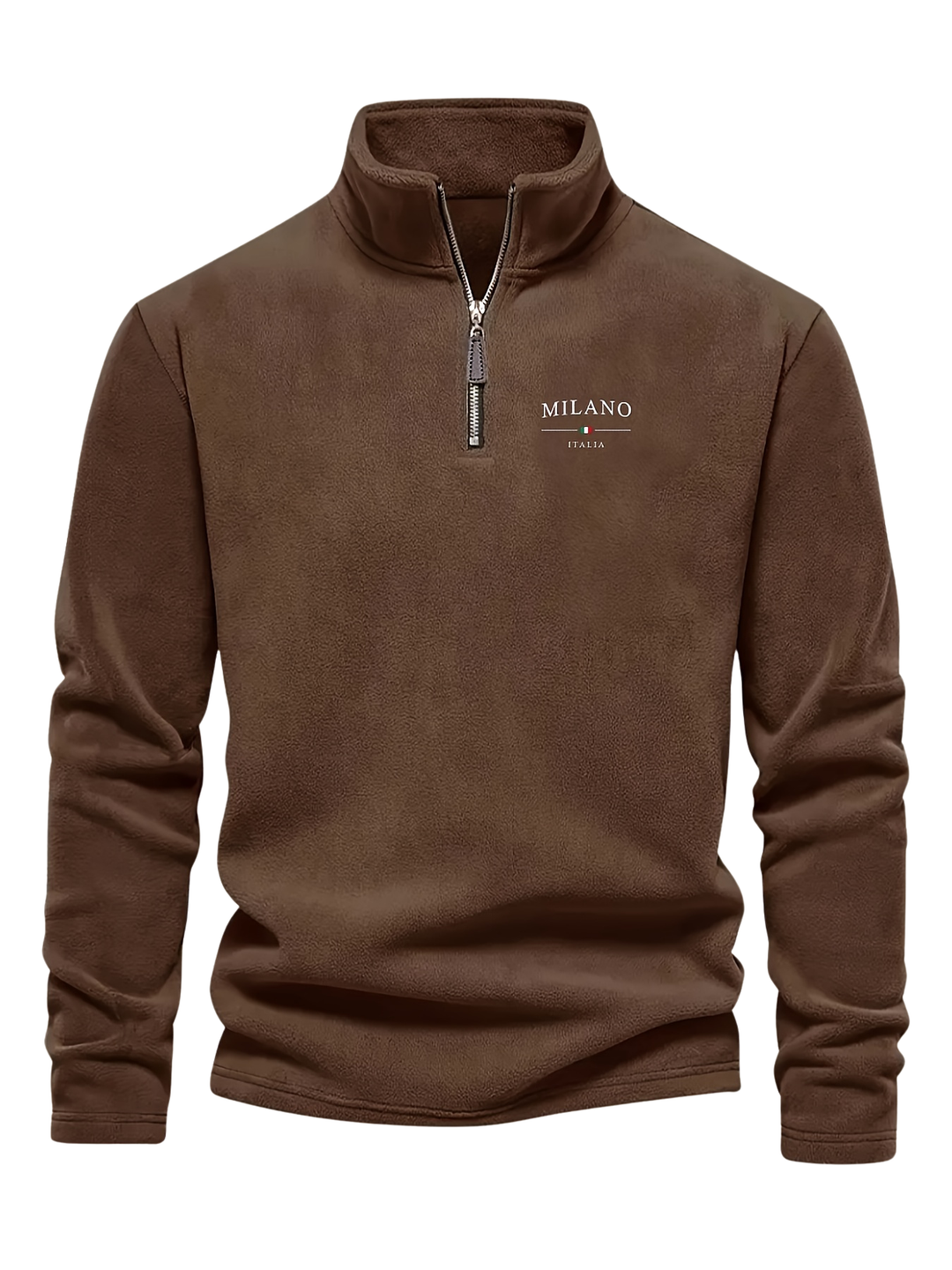 Heren Trui Half Zip Casual Warm Comfort