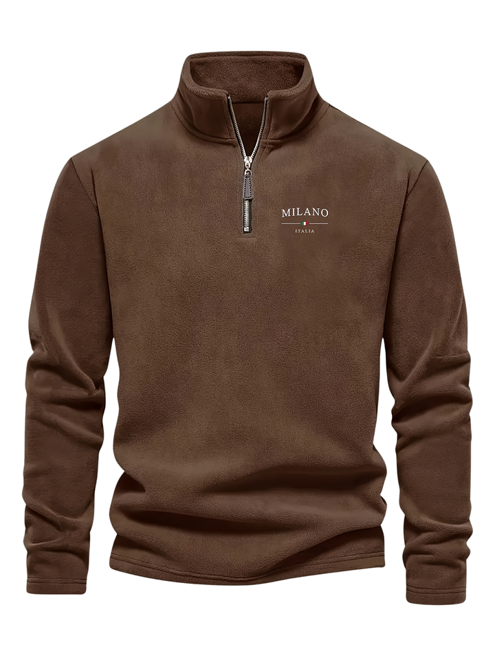 Heren Trui Half Zip Casual Warm Comfort