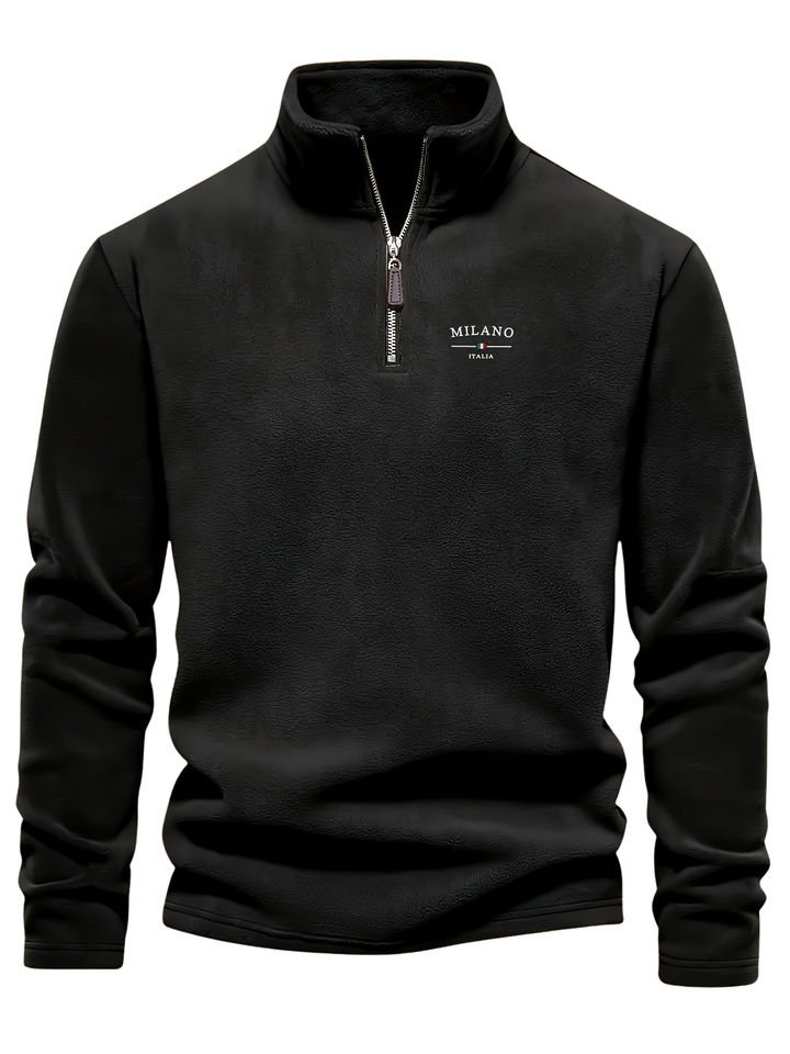 Heren Trui Half Zip Casual Warm Comfort