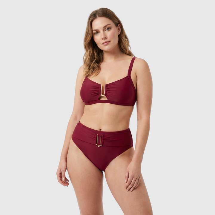 Anne | Bikini met Gouden U-Detail
