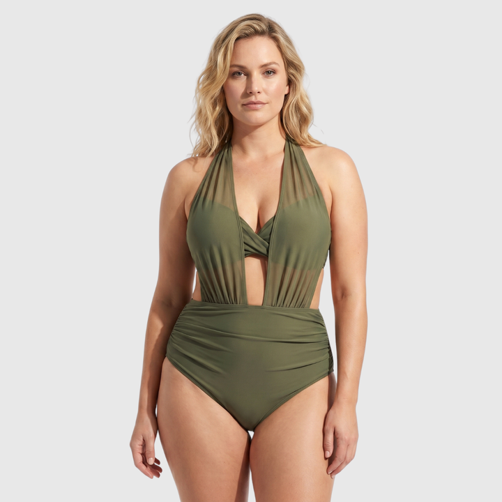 Sabine | 2-in-1 hoog Getailleerde Tummy Control Bikini