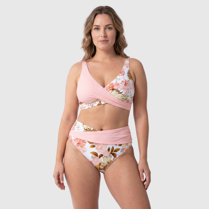 Sisi | Twist-Front Bikini met Hoge Taille