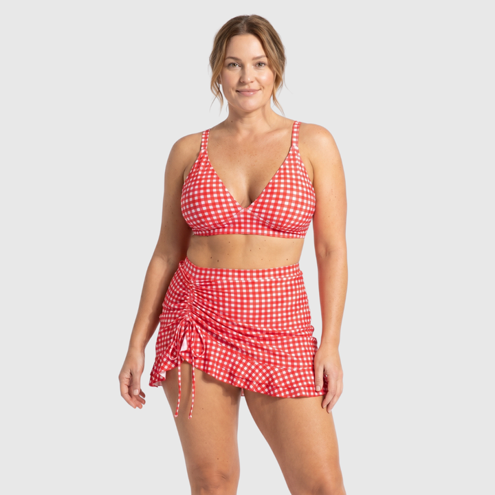 Kiki | Bikiniset met Wikkelrok en Ingebouwd Broekje