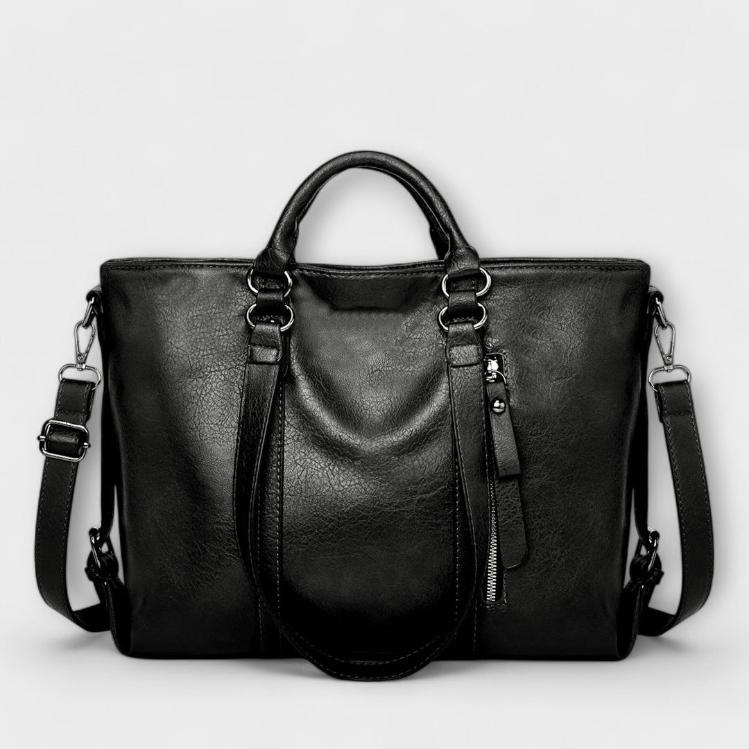 Olivia | Grote Leren Tote Bag