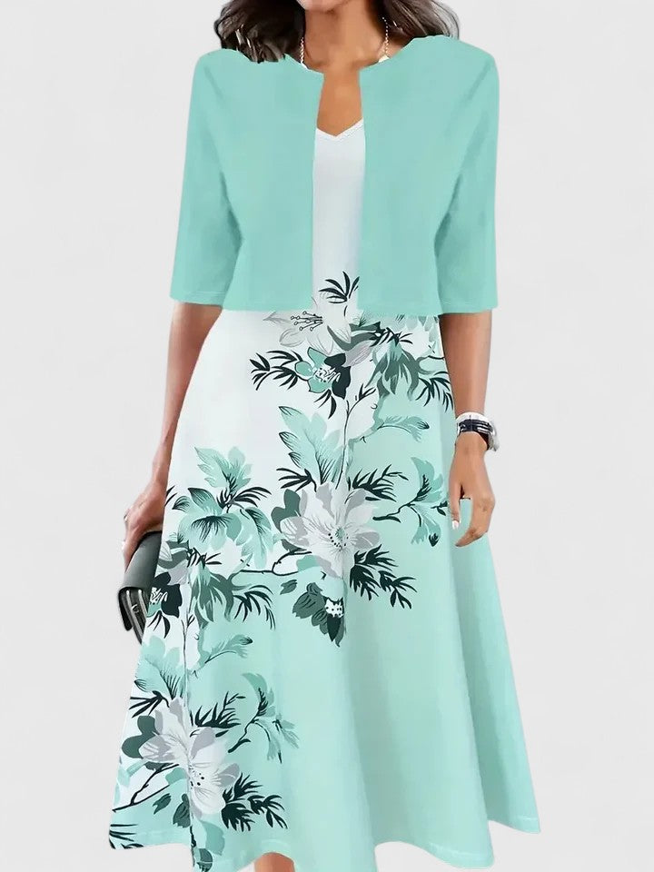 Chantal Elegante Midi Jurk