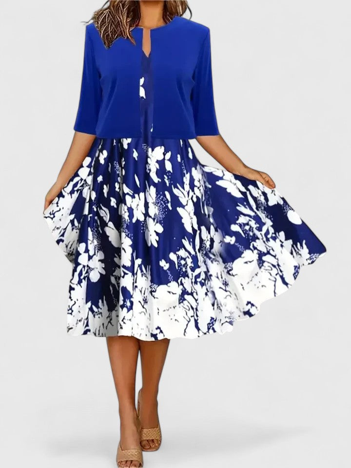 Chantal Elegante Midi Jurk