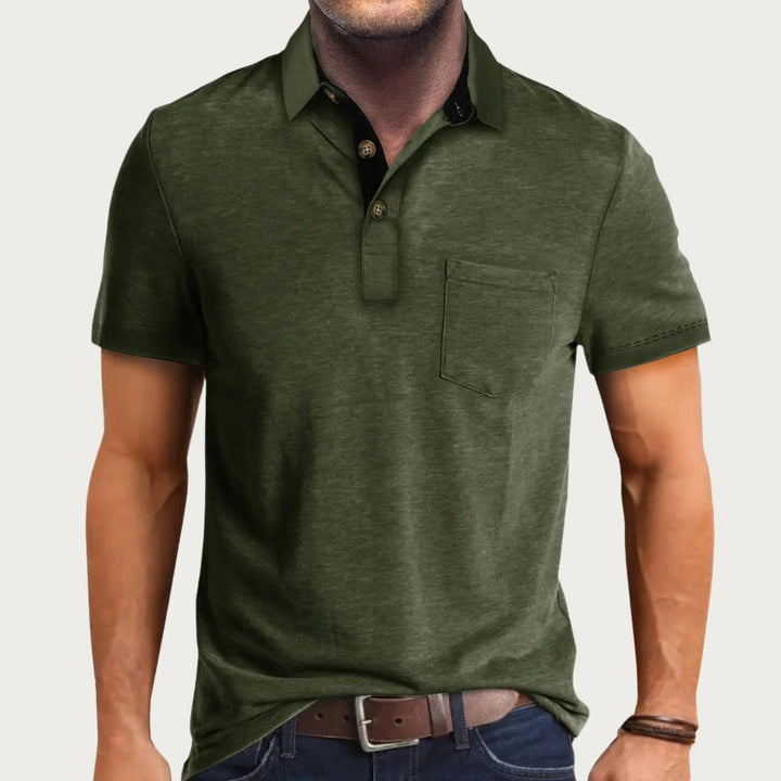 Heren Polo Korte Mouw Klassiek Casual Comfort