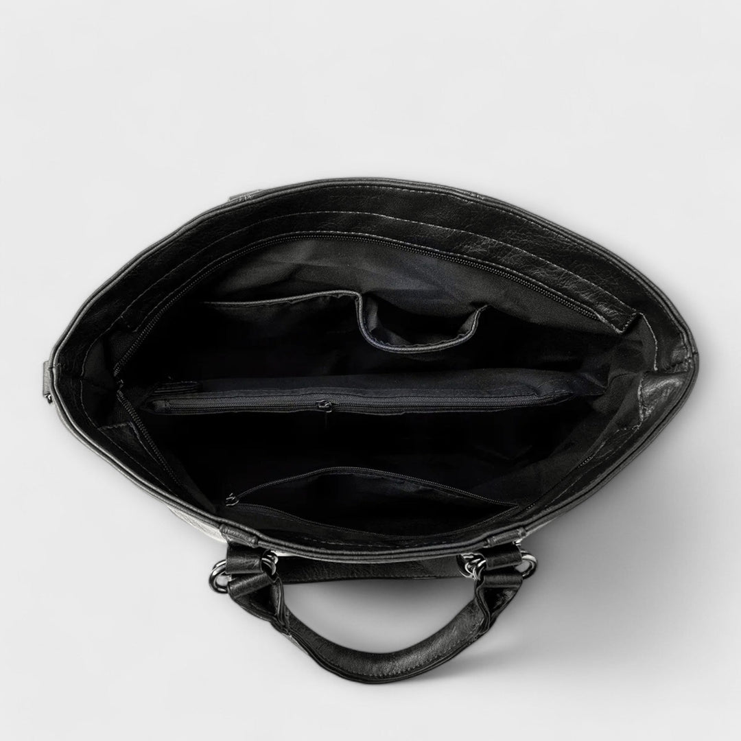Olivia | Grote Leren Tote Bag