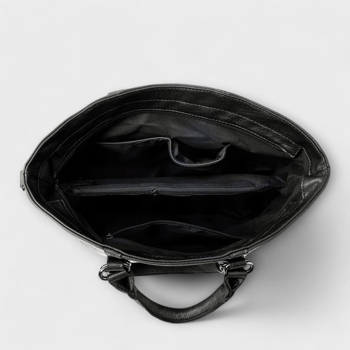 Olivia | Grote Leren Tote Bag