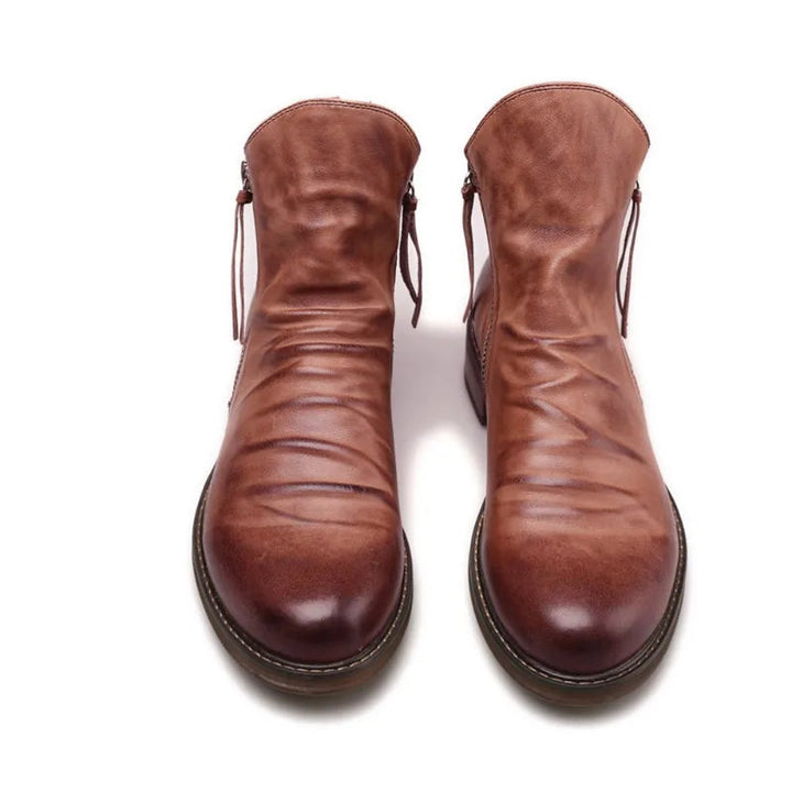 Owens | Leder Chelsea-Stiefel