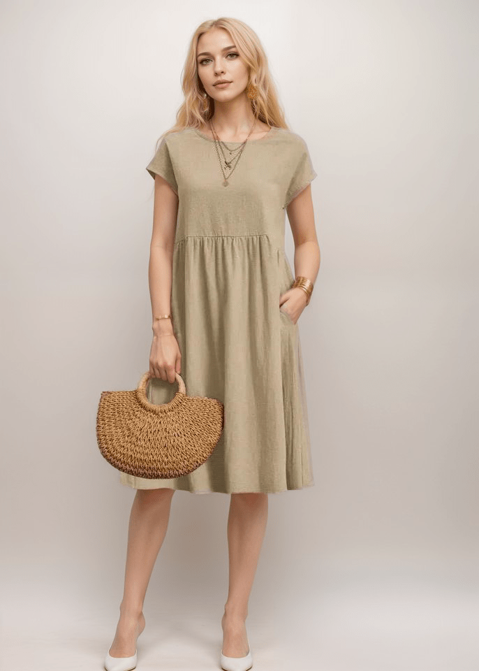 Midi Jurk Casual