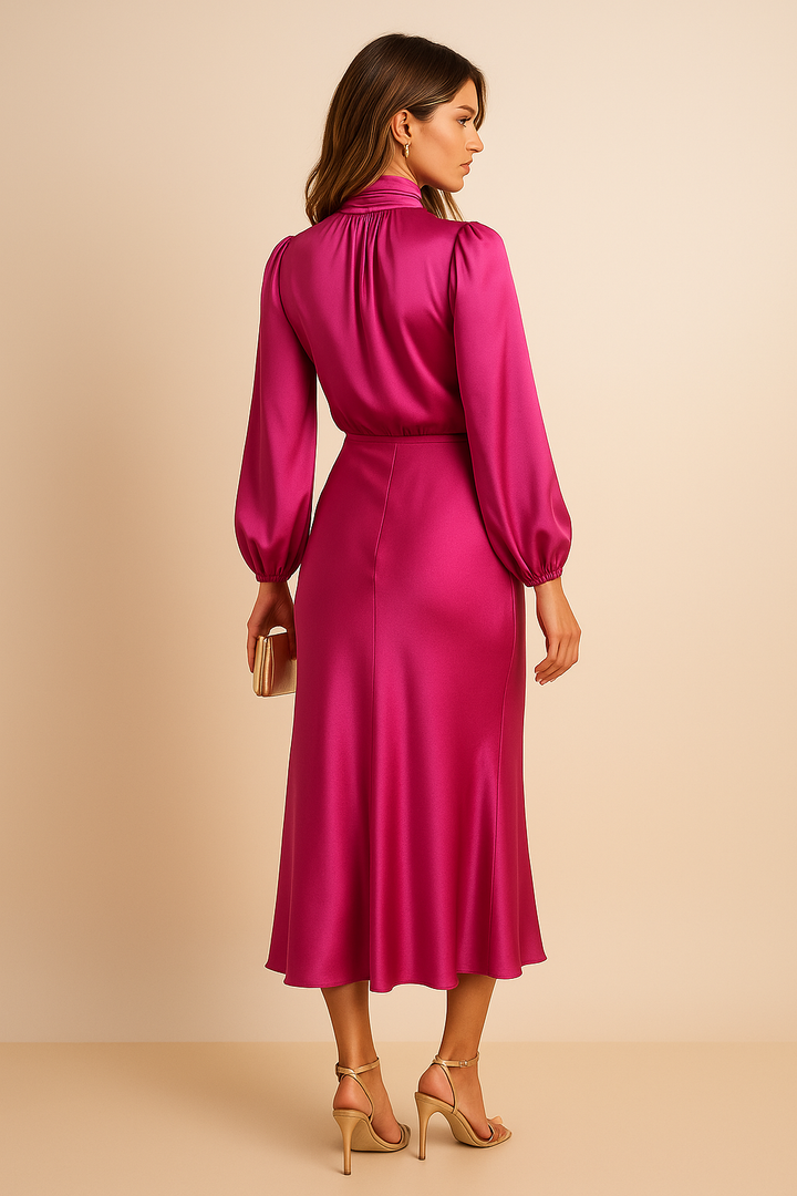 Midi Jurk Caïro - Hoge Taille