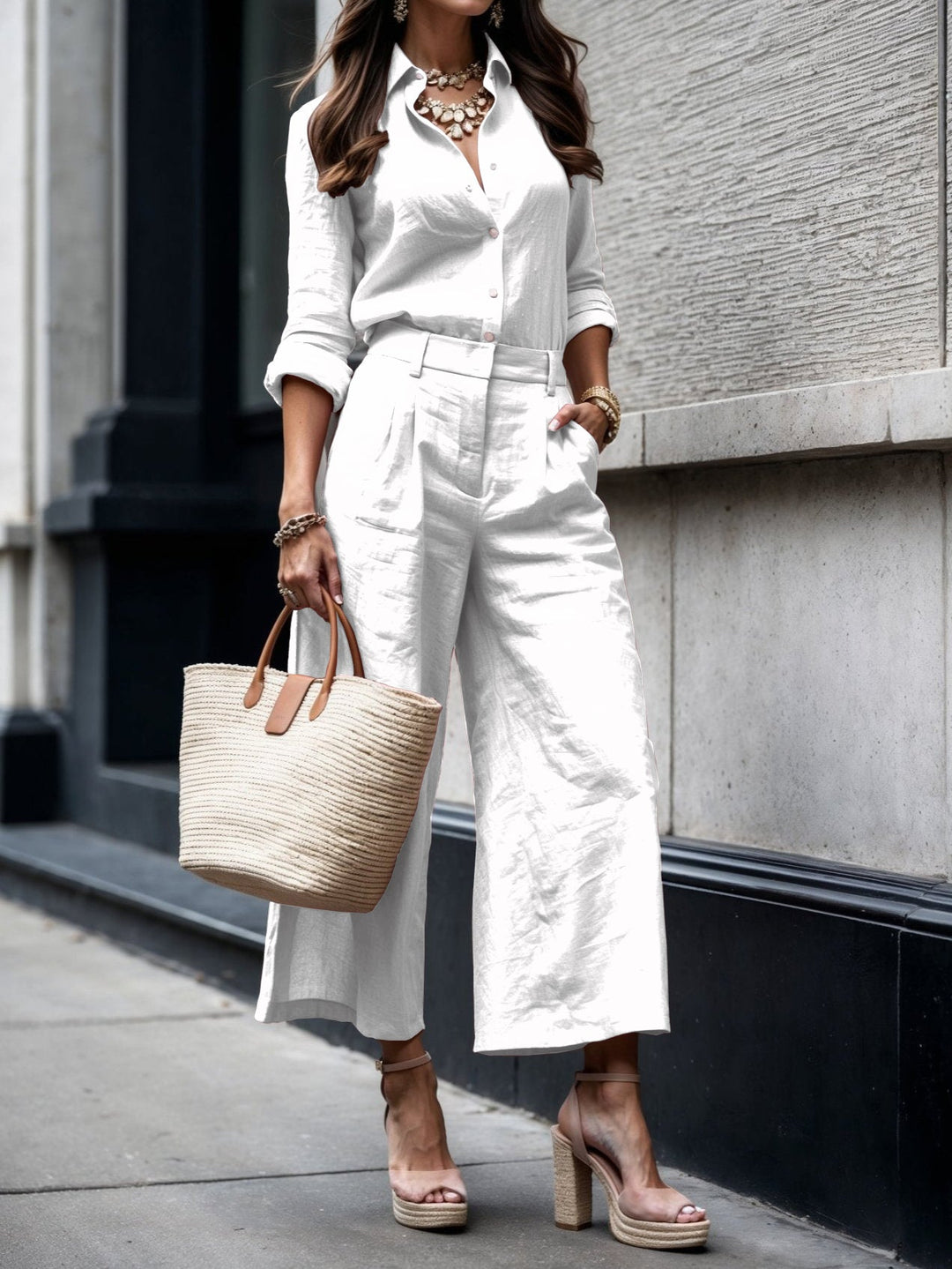 Sophie | Elegante en Comfortabele Linnen Set