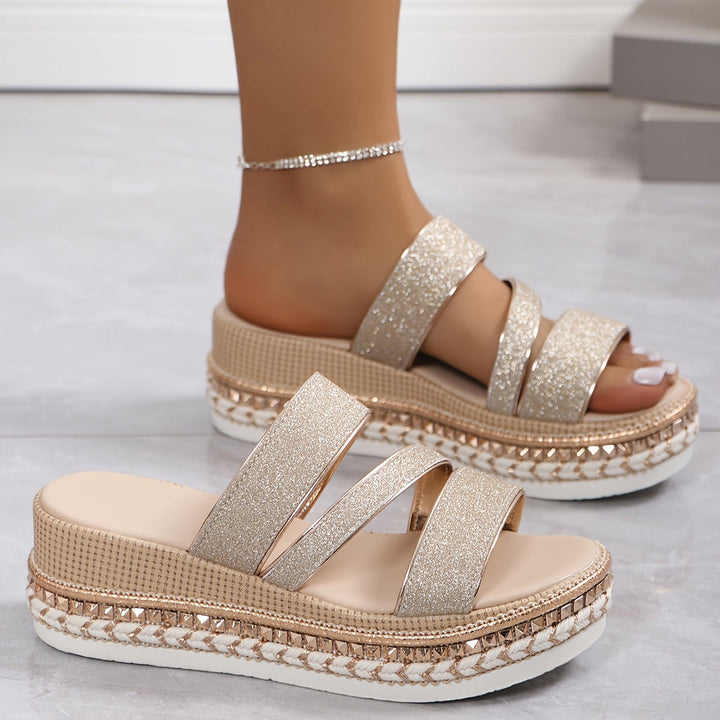 Layla | Comfortabele Wedge Sandalen