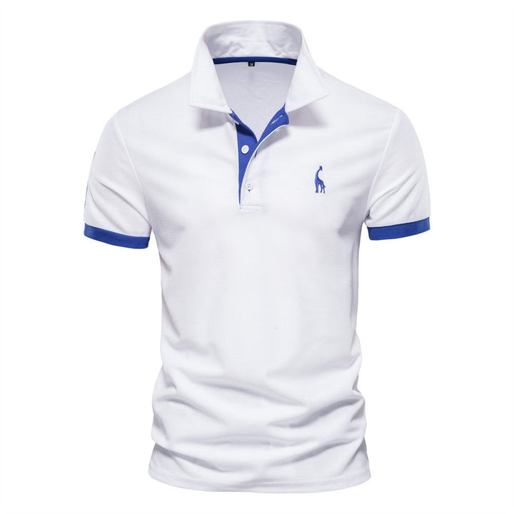 Berake | Tweekleurig Polo met sportief accent-ontwerp