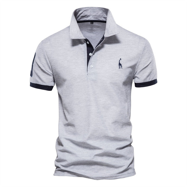 Berake | Tweekleurig Polo met sportief accent-ontwerp