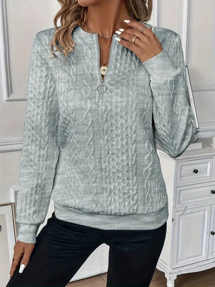 Amy™ | Trui met rits