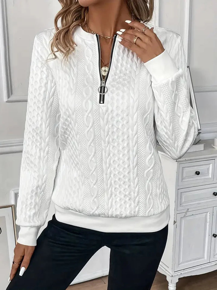 Amy™ | Trui met rits