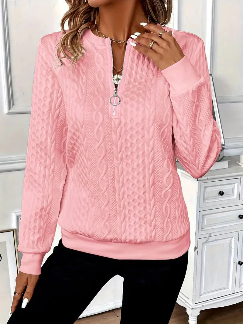 Amy™ | Trui met rits