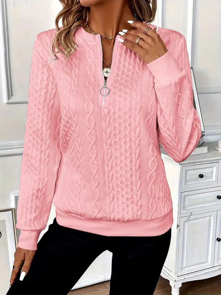 Amy™ | Trui met rits