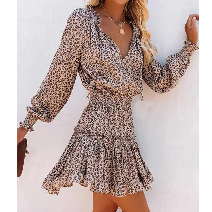 Mini Jurk Luipaard Print