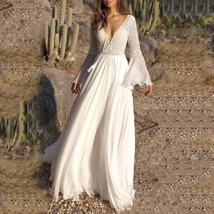 Maxi Jurk High Waist