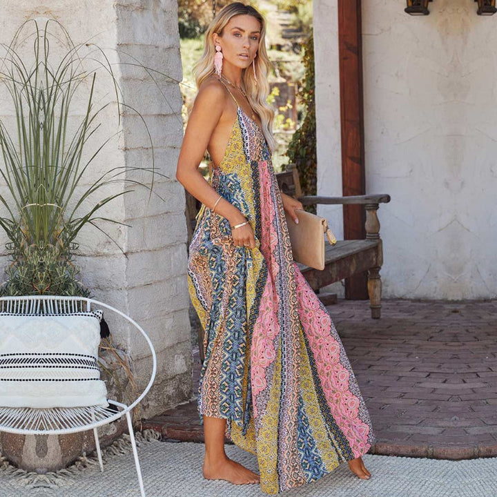 Maxi Jurk Print